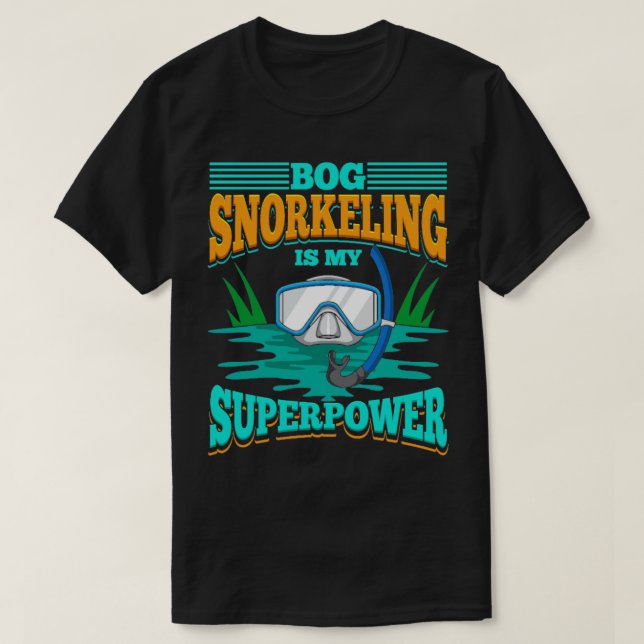 Camiseta Campeonato de Buceo de Buceo Bog Snorkeling Boglan (Diseño del anverso)