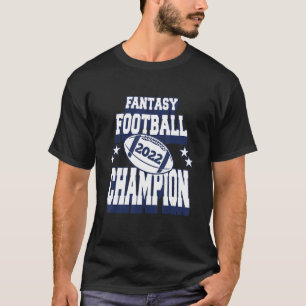 Camiseta Campeonato de Fantasía de Campeón de Fútbol 2022