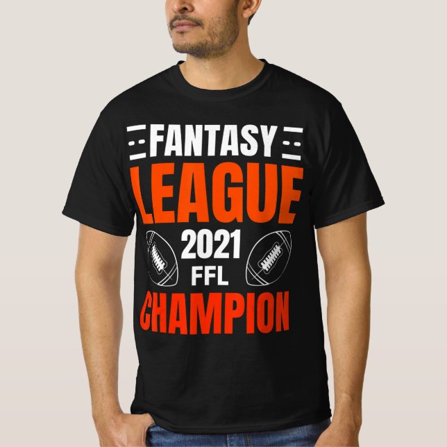 Camiseta Campeonato de Fantasía de Fútbol 2021 (Anverso)