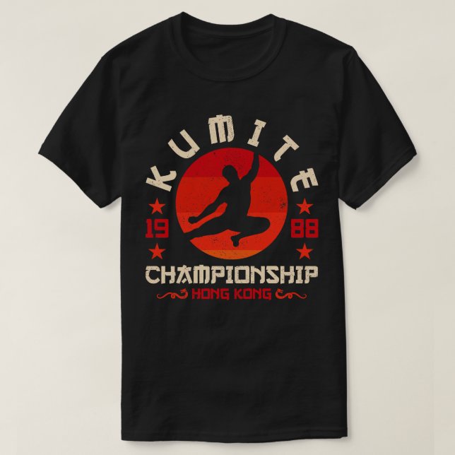 Camiseta Campeonato de Kumite de 1988 (Diseño del anverso)