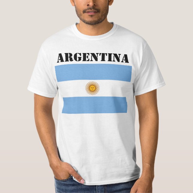 Camiseta Campeonato de la Bandera de Argentina Fútbol T-Shi (Anverso)