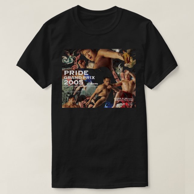 Camiseta Campeonato de Lucha contra el Orgullo Bushido 9 Tr (Diseño del anverso)