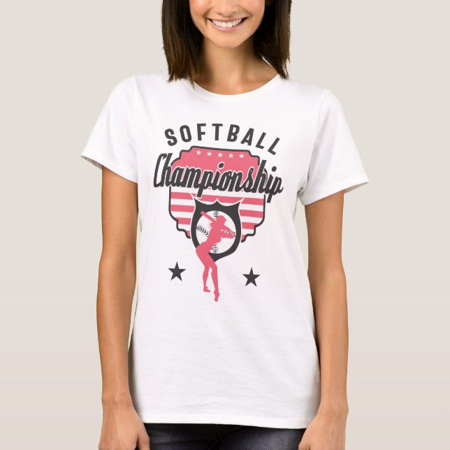 Camiseta Campeonato de Softball (Anverso)