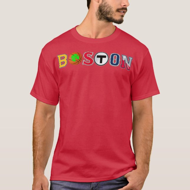 Camiseta Campeonato Deportivo de Boston Ciudad Nueva Inglat (Anverso)