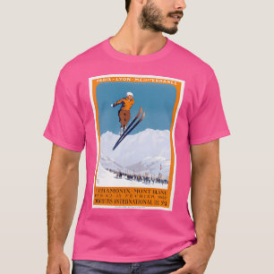 Camiseta Campeonato Francés de Esquí de 1927