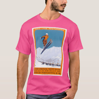 Camiseta Campeonato Francés de Esquí de 1927