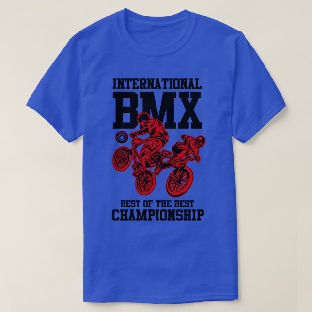 CAMISETA CAMPEONATO INTERNACIONAL BMX (Diseño del anverso)