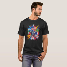 Camiseta Campeonato Mundial de Fútbol 2026