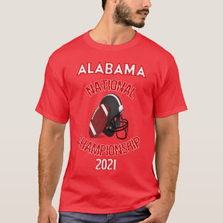 Camiseta campeonato nacional de alabama 2021 para hombres y