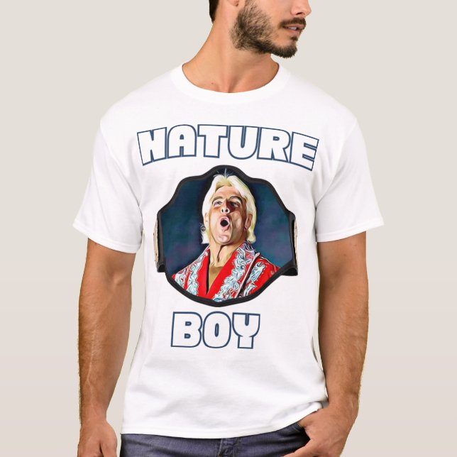 Camiseta Campeonato Ric Flair T-ShirtNature Boy Ric Flair (Anverso)
