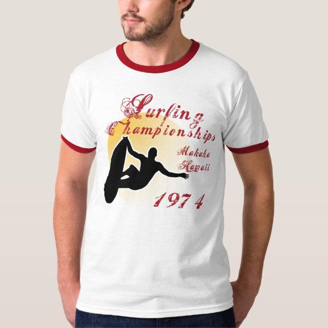 Camiseta Campeonatos de la resaca de Hawaii (Anverso)
