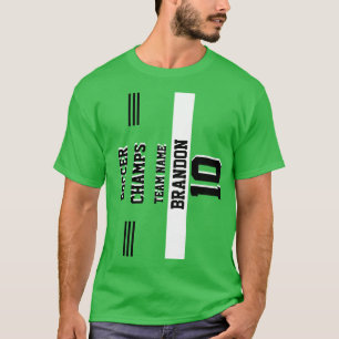Camiseta campeonatos deportivos de fútbol de jugadores colo