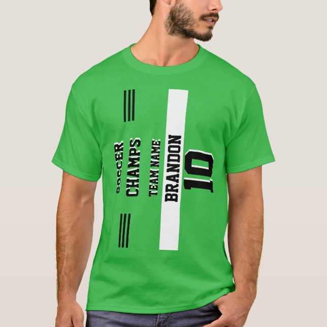 Camiseta campeonatos deportivos de fútbol de jugadores colo (Anverso)