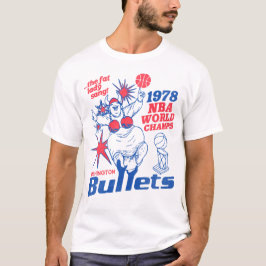 Camiseta Campeones de baloncesto de Washington Bullets Retr