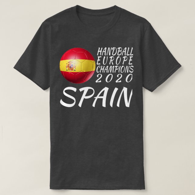 Camiseta Campeones de balonmano de España (Diseño del anverso)