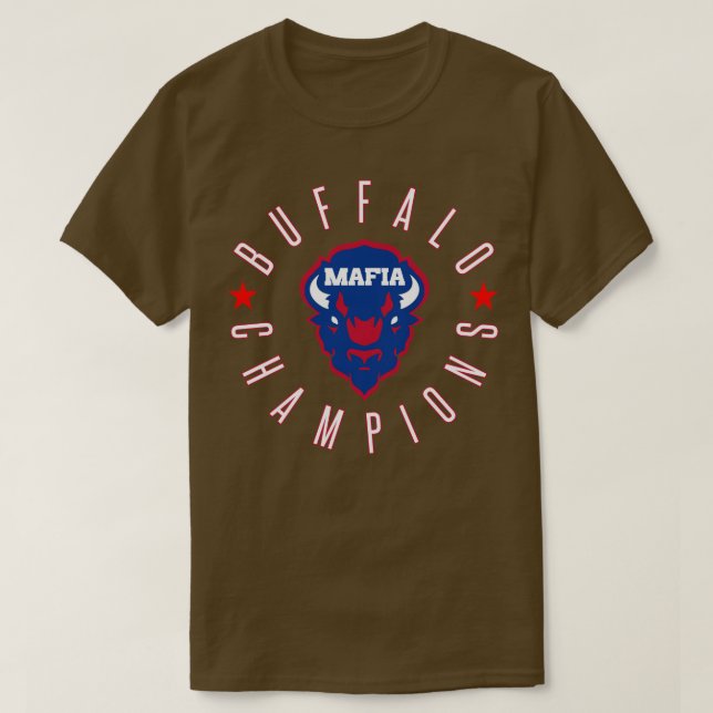 Camiseta campeones de búfalo (Diseño del anverso)