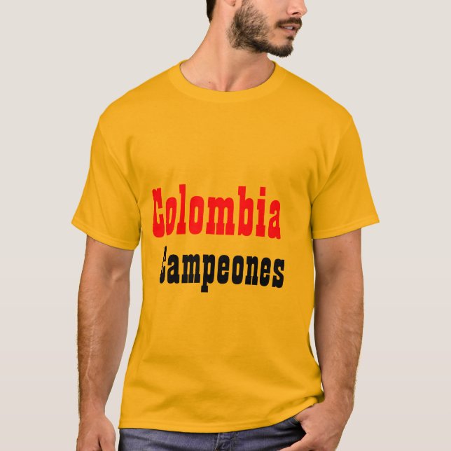 Camiseta Campeones de Colombia (Anverso)