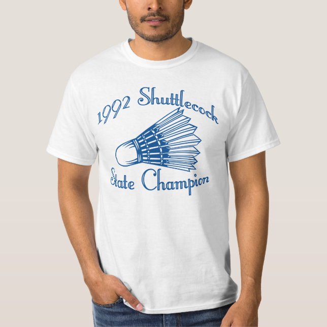 Camiseta Campeones de estado de Shuttlecock (Anverso)