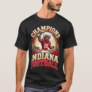 Camiseta Campeones de fútbol de Indiana Rose Bowl vintage