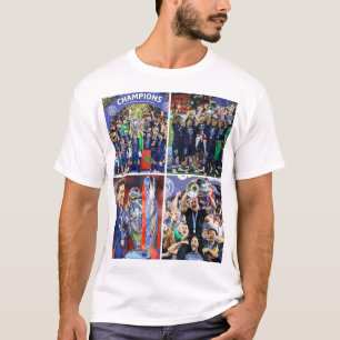 Camiseta  Campeones de Fútbol Europeos París Personalizado 