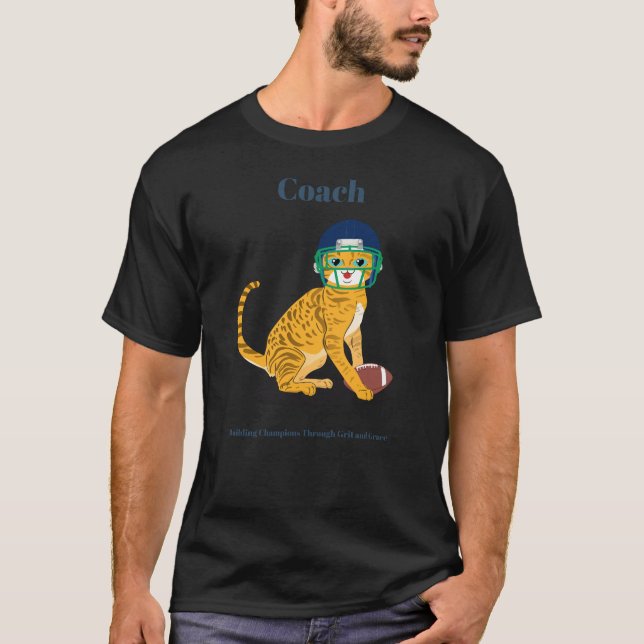 Camiseta Campeones de la construcción del entrenador de fút (Anverso)