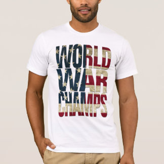 Camiseta Campeones de la guerra mundial - bandera de los