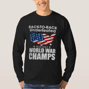 Camiseta Campeones De La Guerra Mundial Inderrotados