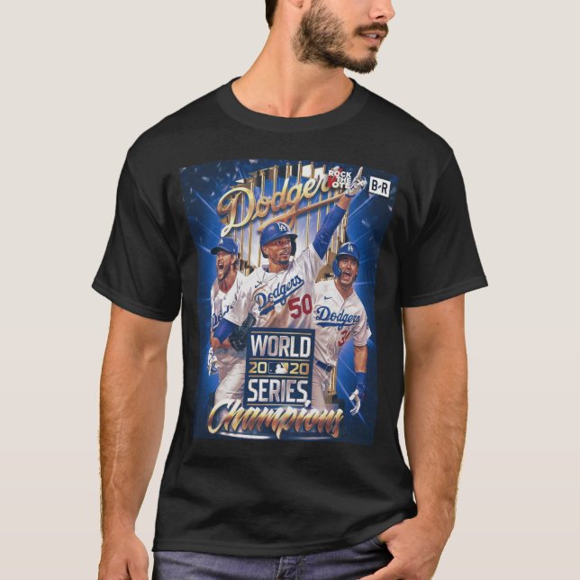 Camiseta Campeones de la Serie Mundial de dgers 2020 (Anverso)