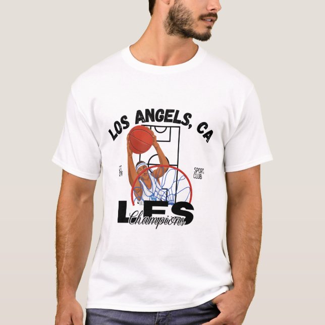 Camiseta Campeones de Los Ángeles (Anverso)