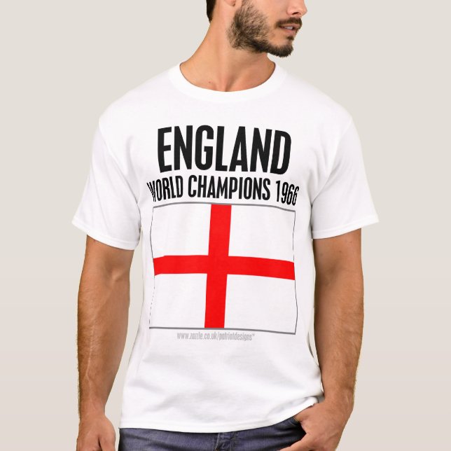 Camiseta Campeones del mundo de Inglaterra (Anverso)
