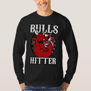 Camiseta Campeones fuertes de dardos Bull Bullseye Hitter 1