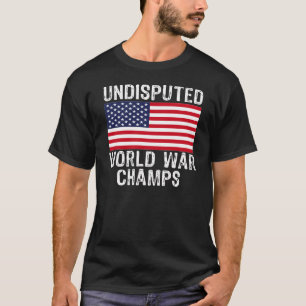 CAMISETA CAMPEONES INDISCUTIBLES DE LA GUERRA MUNDIAL