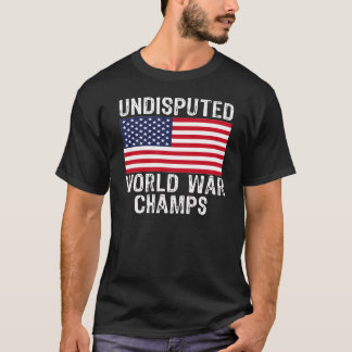 CAMISETA CAMPEONES INDISCUTIBLES DE LA GUERRA MUNDIAL