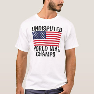 CAMISETA CAMPEONES INDISCUTIBLES DE LA GUERRA MUNDIAL