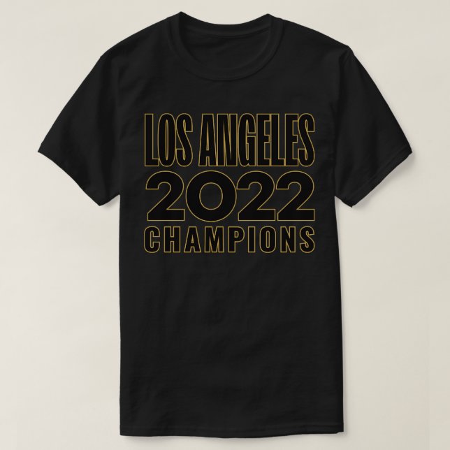 Camiseta Campeones Los Angeleees 18 (Diseño del anverso)