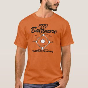 Camiseta Campeones Mundiales de Baltimore de los 80 1970