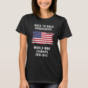 Camiseta Campeones Mundiales de Guerra Invictos Consecutivo
