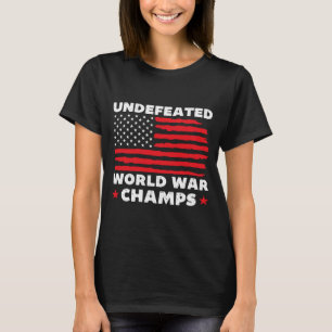 Camiseta Campeones Mundiales Invictos de la Guerra Mundial 