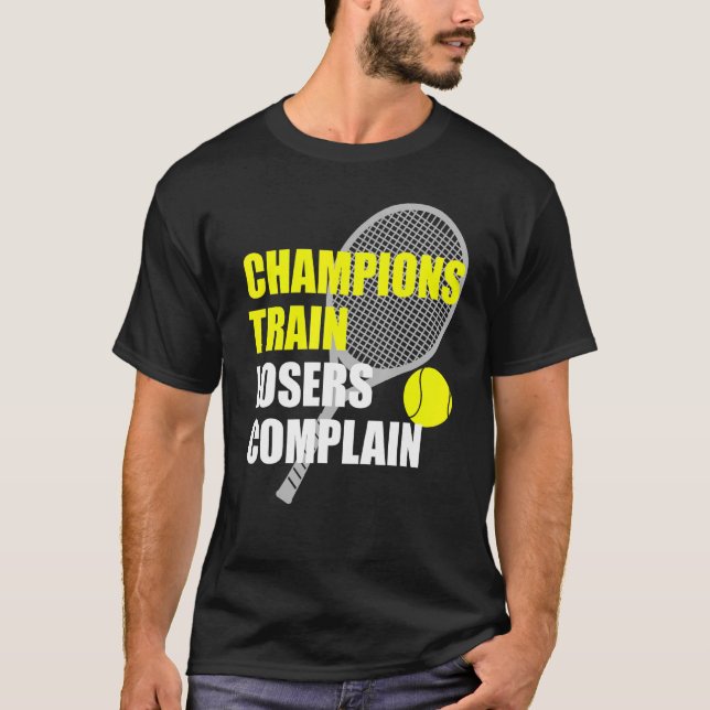 Camiseta Campeones Perdedores De Tren Se Quejan De Jugadore (Anverso)