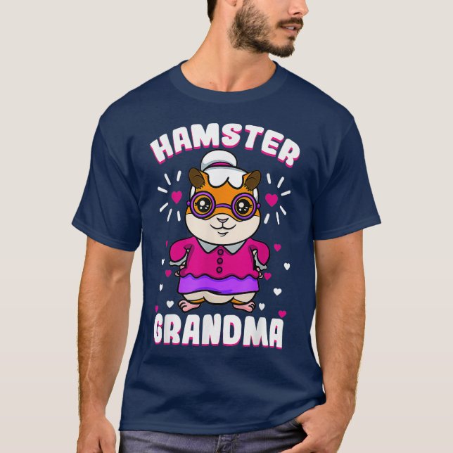 Camiseta Campeones sirios de la abuela del Hamster enanos a (Anverso)