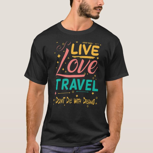 Camiseta Camper Adventure Transit Van Motorhome (Anverso)