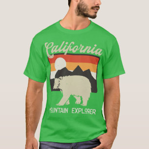 Camiseta Camper California en Senderismo Retro Bear