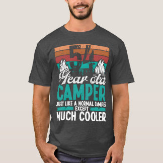 Camiseta Camper de 54 años de exploración Camping 54 cumple