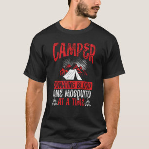 Camiseta Camper Donando Sangre Un Mosquito A La Vez Campi