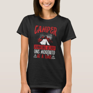 Camiseta Camper Donando Sangre Un Mosquito A La Vez Campi