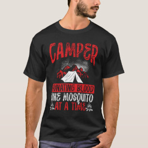 Camiseta Camper Donando Sangre Un Mosquito A La Vez Campi
