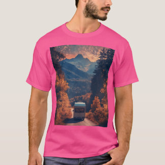 Camiseta Camper en carretera activa
