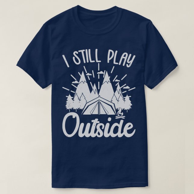 Camiseta Camper Explore Forest Wilderness Outdoors Camping (Diseño del anverso)