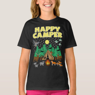 Camiseta CAMPER FELIZ DE CAMPER - Camping divertido con cri