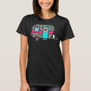 Camiseta Camper Happy Summer Camp Camping Leopard Glamour